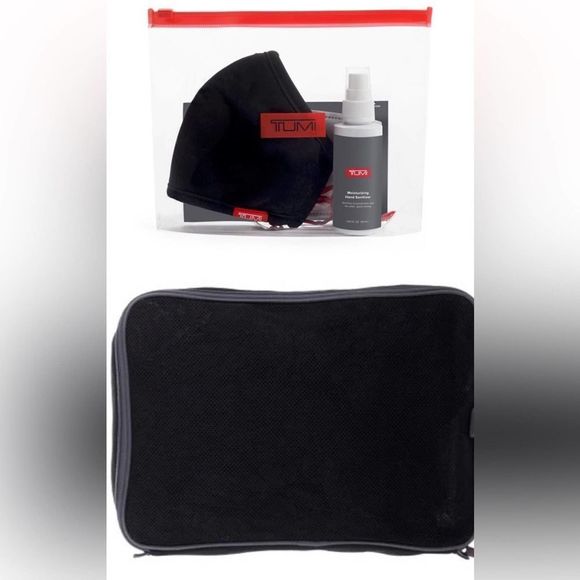 Tumi Bags Tumimesh Travelbag With Care Kit Essentials Clear Bag